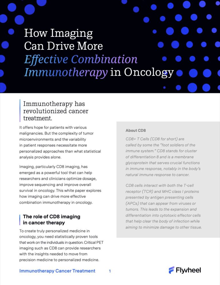 How Imaging Can Drive More Effective Combination Immunotherapy in Oncology