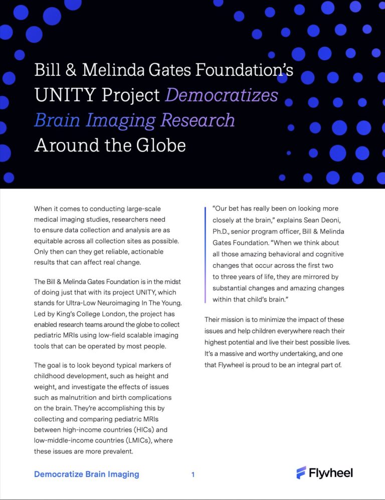 Gates Foundation’s UNITY Project DemocratizesBrain Imaging ResearchAround the Globe
