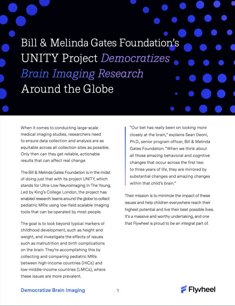 Gates Foundation’s UNITY Project DemocratizesBrain Imaging ResearchAround the Globe