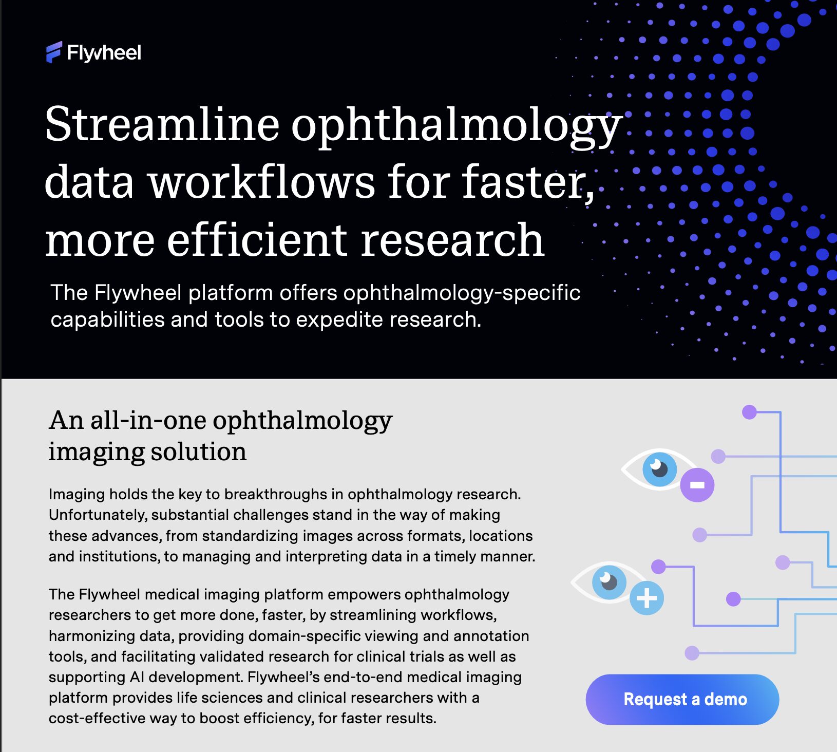 Flywheel for Ophthalmology