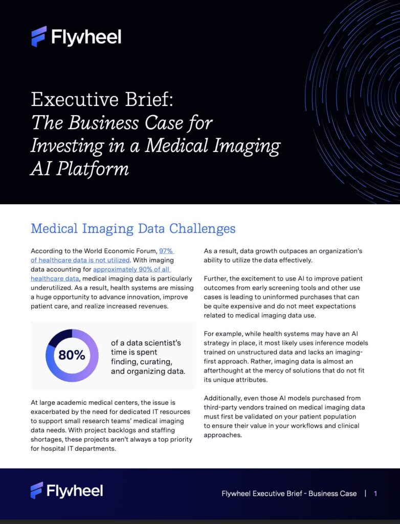 Executive Brief: The Business Case for Investing in a Medical Imaging AI Platform