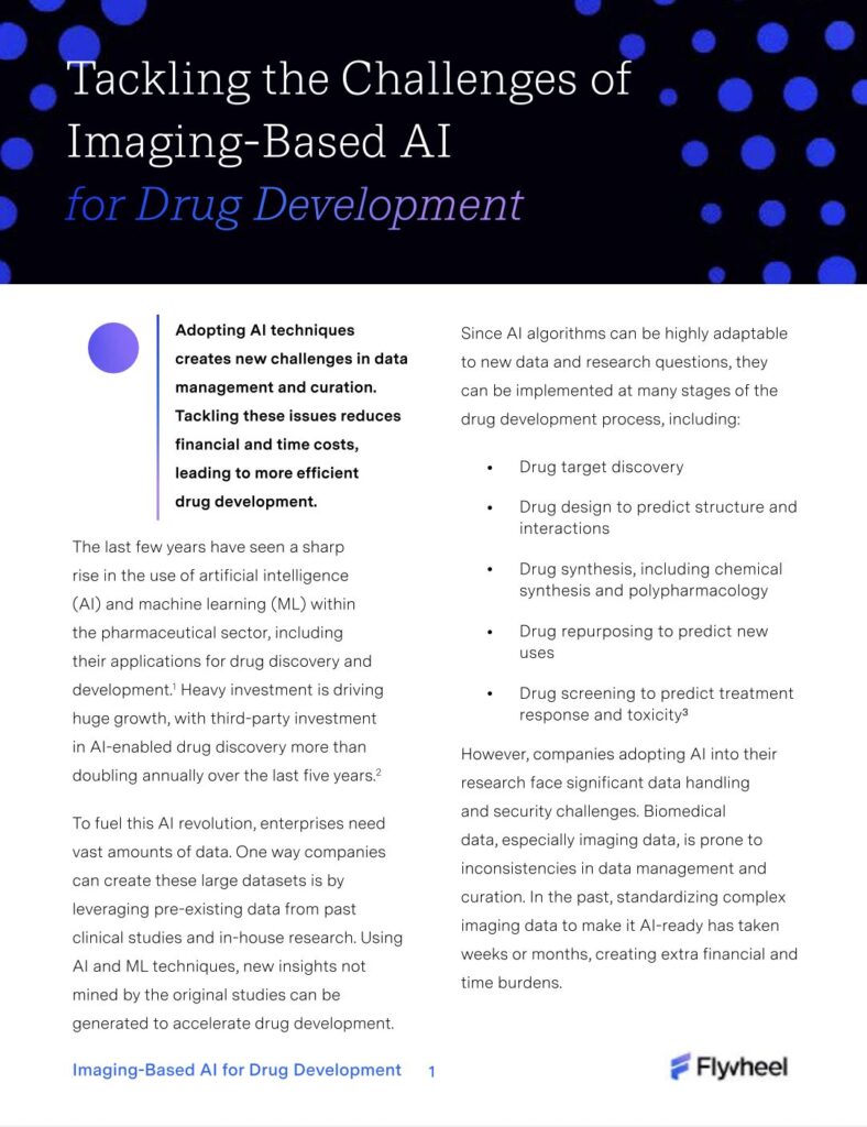 White Paper: Tackling the Challenges of Imaging-Based AI in Pharma R&D